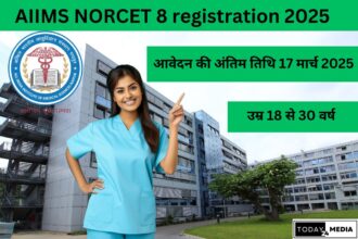 AIIMS NORCET 8 registration 2025
