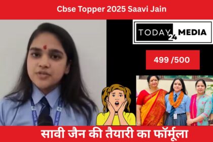 Cbse Topper 2025 Saavi Jain