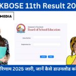 JKBOSE 11th Result 2025